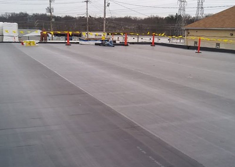 Commercial roof project